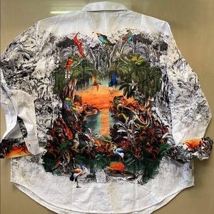 Robert graham lost horizon sport shirt 2XL Big